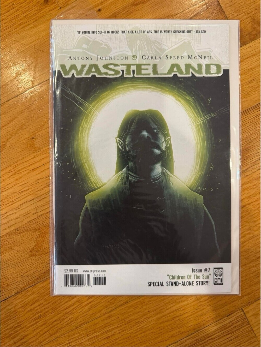 Wasteland #7 Children of the Sun Oni Press 2007 Antony Johnston Carla McNeil